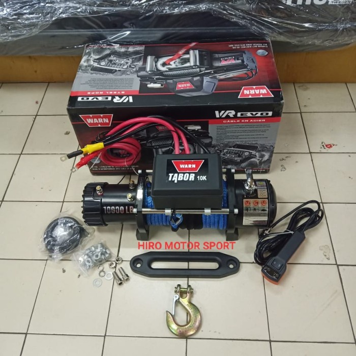 winch warn tabor 10 k plasma rope