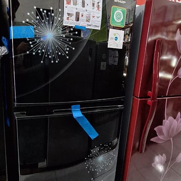 KULKAS 2 PINTU JUMBO SHARP SJ 317
