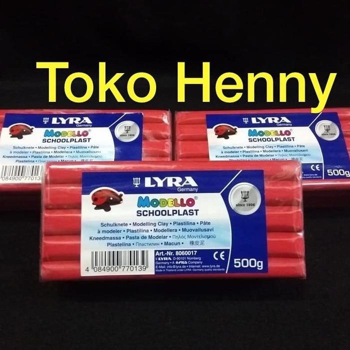 Lyra Clay Modelling 500 gram / plastisin lilin mainan