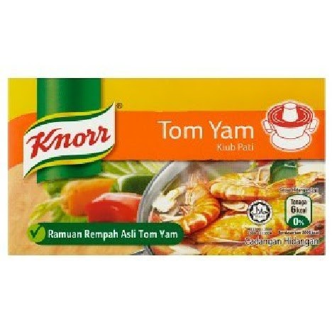 

Promo Terbatas Knorr Tom Yam Cubes Malaysia 6 X 10 Gram Aman