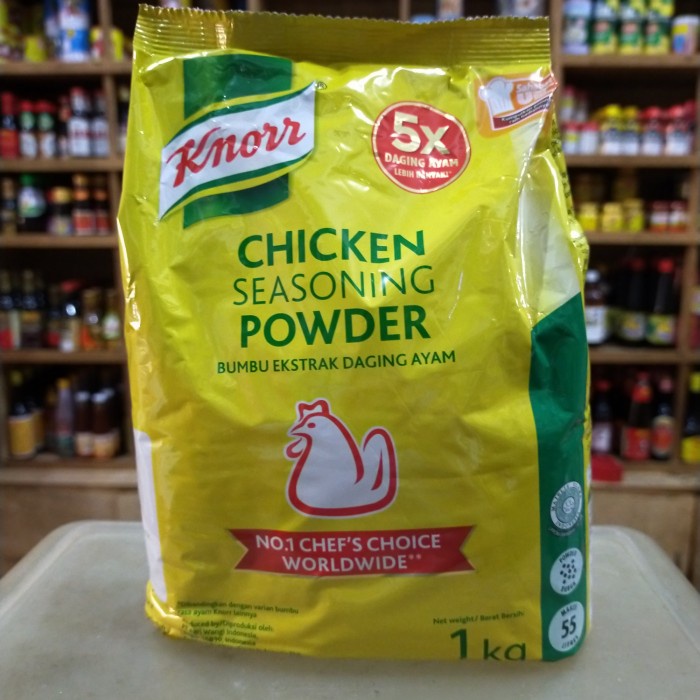 

Promo Terbatas Knorr Chicken Seasoning Powder Refill 1Kg Aman