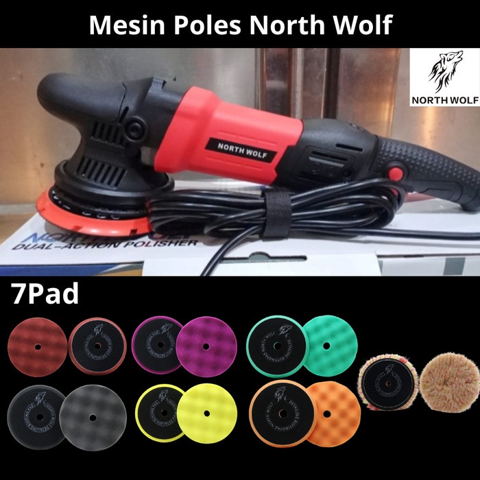 Mesin Poles Dual Action 15mm Dual Action Polisher terlaris