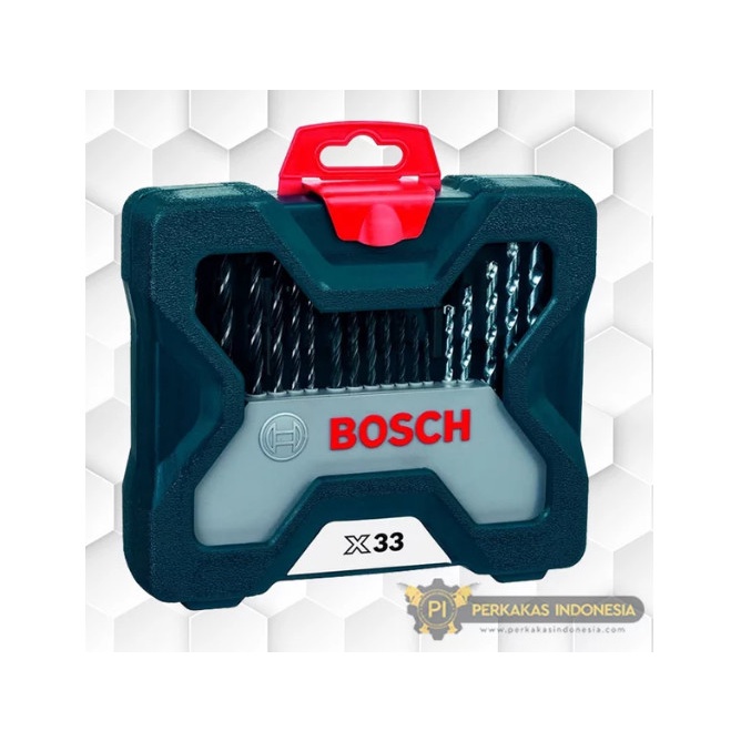 Mata Bor Obeng Bosch Xline Lengkap 1 Set Bor Kayu Besi Metal Beton terlaris