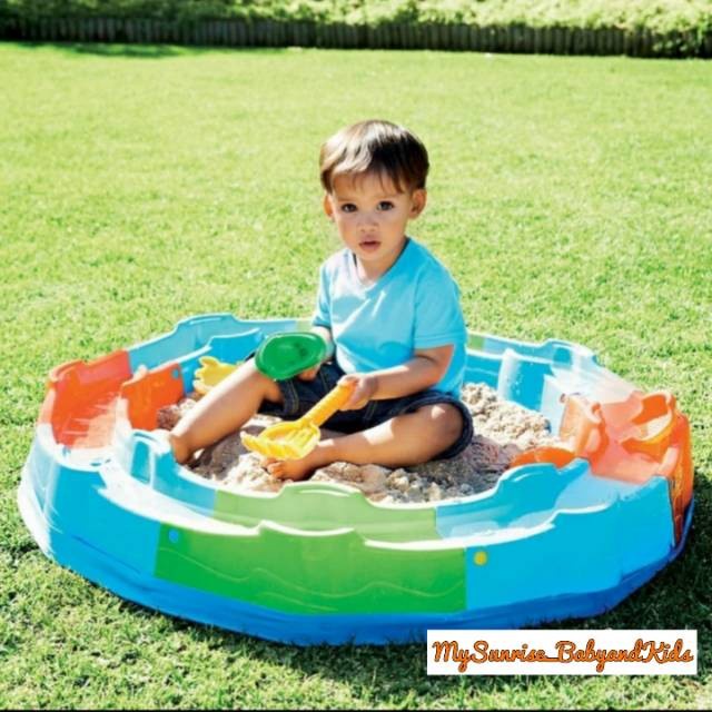 Dijamin Asli Elc Build & Play Sandpit Kolam Bermain Pasir