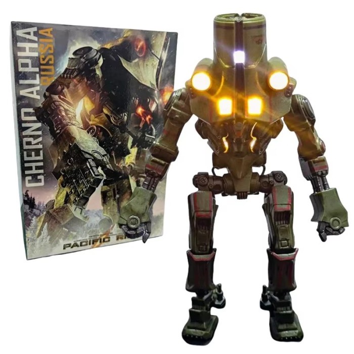 Neca Pacific Rim Cherno Alpha Figure Custom LED Lights