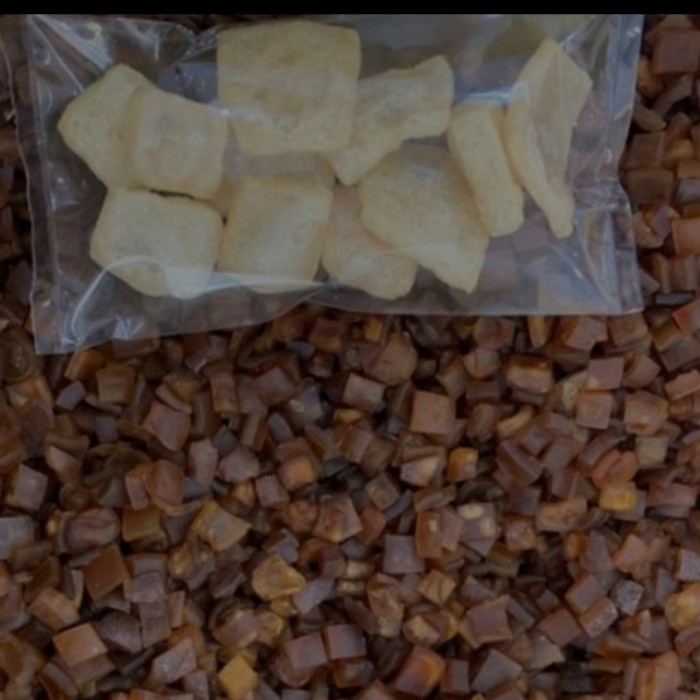 

kerupuk kulit sapi mentah/rambak/jangek repack 100gr bandung