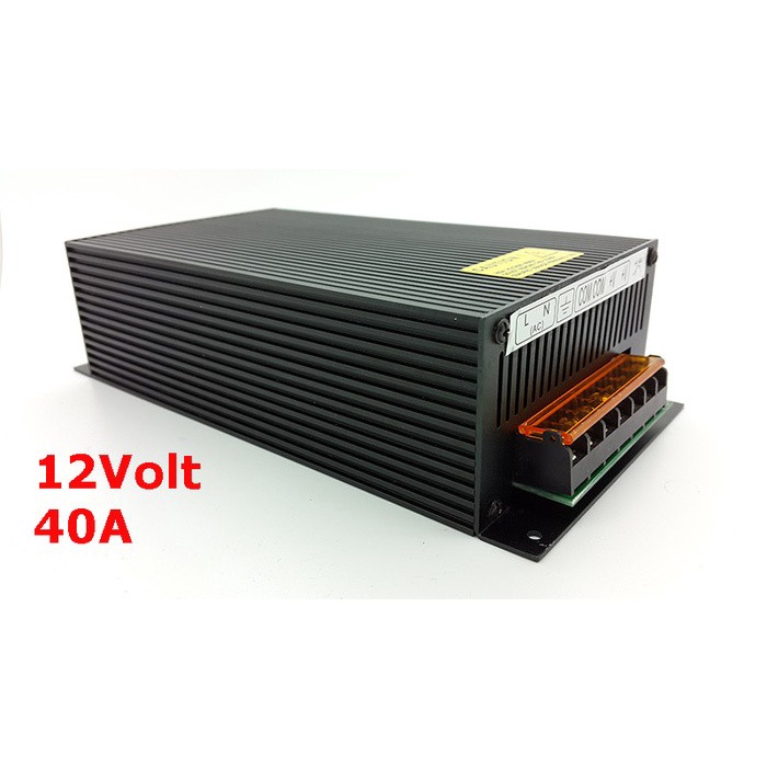 Power Supply 12v 40A (Adaptor) Switching 12V (12 Volt) 40 Ampere