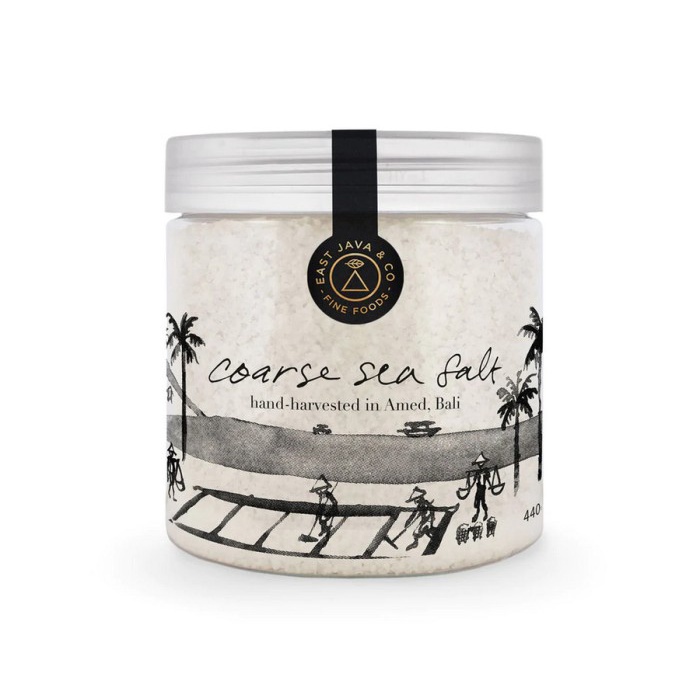 

Promo Terbatas East Java & Co Coarse Sea Salt 400Gr Garam Kasar Aman