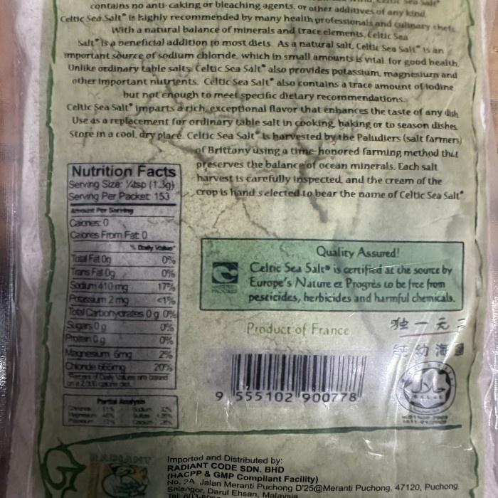 

Promo Terbatas Celtic Sea Salt Fine Aman