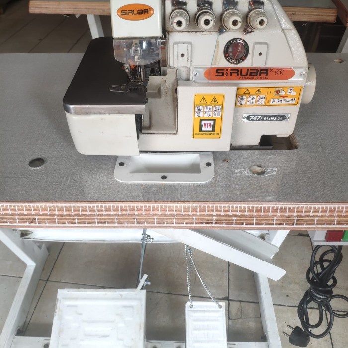 MNTB" MESIN OBRAS SIRUBA BENANG 4(747)