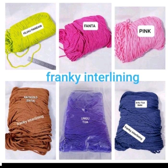 TALI KUR DIAMETEE 4B / 5MM BAHAN POLYESTER ISI 20 METER