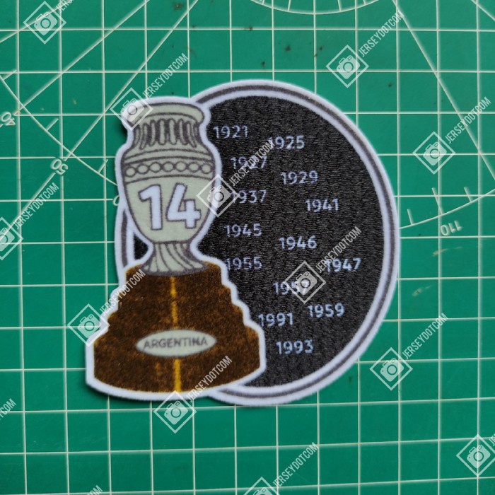 MNTB" PATCH / BADGE COPA AMERICA 2021 HK