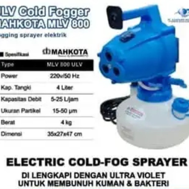 ULV COLD FOGGER MAHKOTA MLV 800 DISINFENCTANT INDOOR