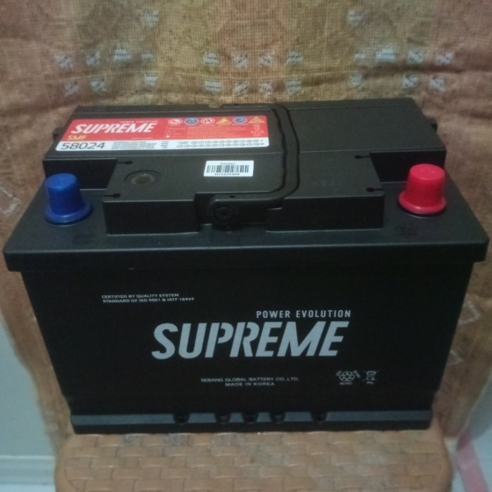 Paling Murah Aki 58024 Din 80 Mf 12V 80Ah Din80 Gs Incoe Amaron Bosch Mercy Bmw Vrz