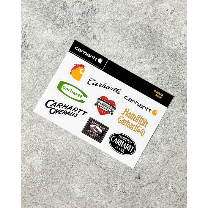 

Promo Carhartt Heritage Sticker Pack Packing Aman