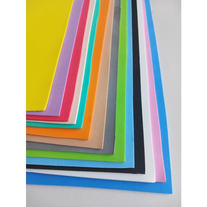 BUSA SPON ATI WARNA 2Mm / EVA SPON / SPON EVA KERAJINAN CRAFT KARTON