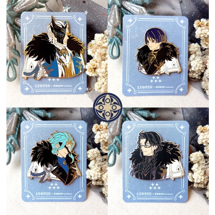 GENSHIN IMPACT - FATUI HARBRINGERS - HARD ENAMEL PIN