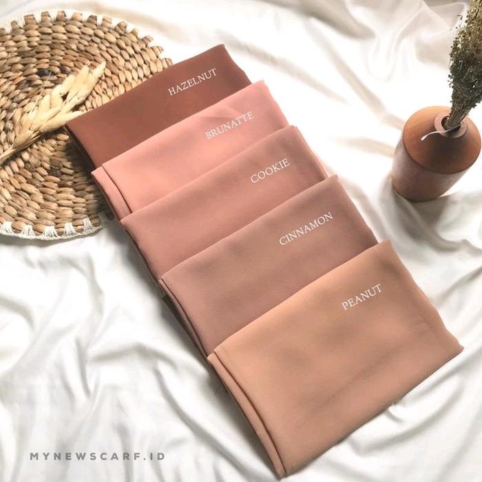 New 10Pcs Pasmina Ceruty Babydoll Paket Usaha Muslim Pashmina Hijab Cantik Kerudung Wanita Ceruti