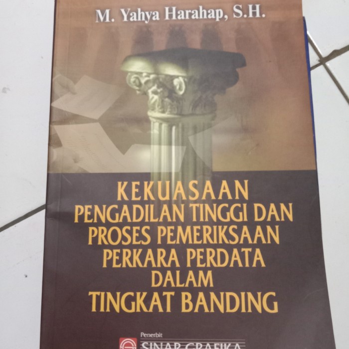 

SALE !!! KEKUASAAN PENGADILAN TINGGI DAN PROSES PEMERIKSAAN PERKARA PERDATA ORI READYY