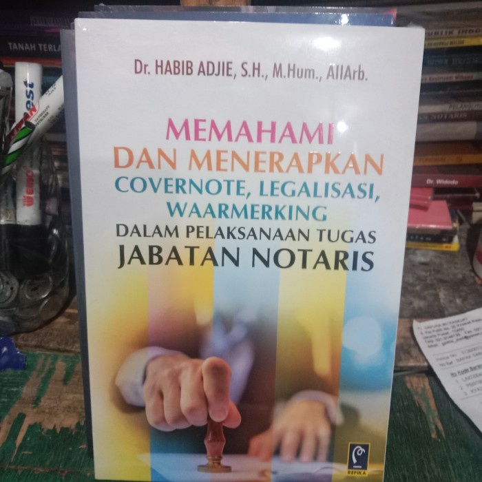 

SALE !!! MEMAHAMI DAN MENERAPKAN GOVERNOTE LEGALISASI WAARMEKING ORIGINAL READYY