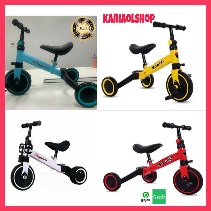sepeda balita roda3/sepeda anak 3 in 1/sepeda balance bike/push bike