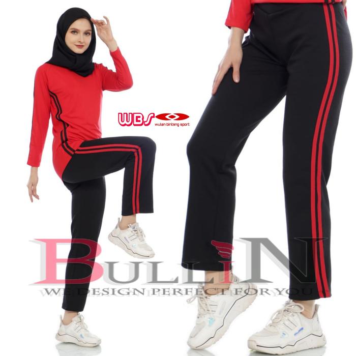 Rtc - Bullin Celana Olahraga Panjang List Jumbo