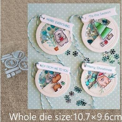 

Cutting Dies - Hanging Tags Sahape 2020_02 (21pcs)