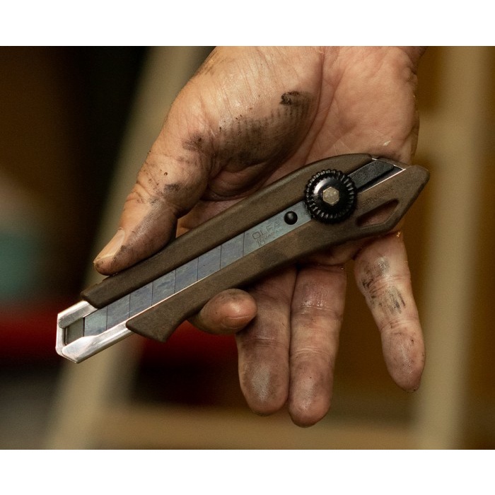 

PROMO! Pisau Cutter Pegangan Kayu 18 mm WD-L/BRN OLFA Woody Knife
