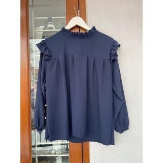(Good) DAISY BLOUSE ATASAN WANITA CRINKLE BLOUSE CRINKLE TERBARU