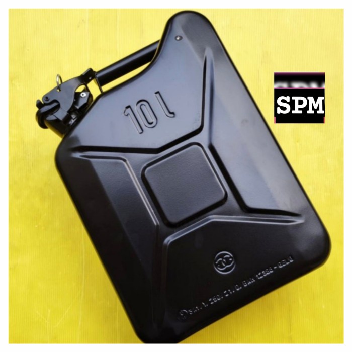 Jerigen Bensin / Jerrycan Besi 10Lt (Germany)
