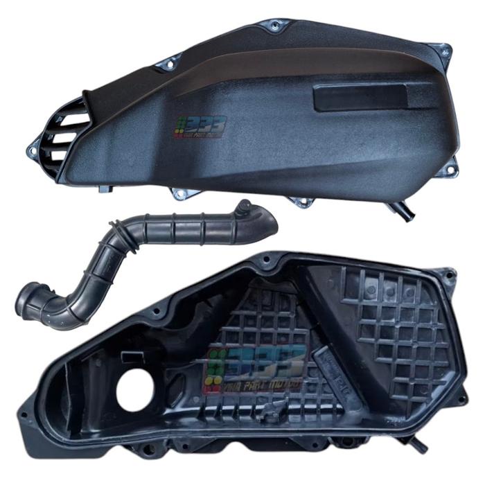 cover tutup box filter udara vario techno 125 fi old selang box filter vario 125 150 led old vario