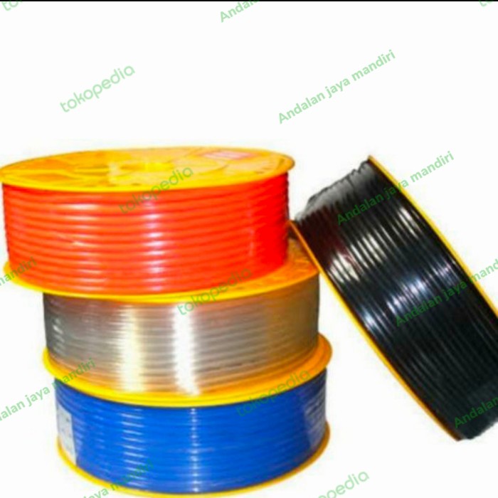 Terbagus Selang Pu 12X8 Mm Per Roll 100 Meter / Selang Pneumatic Pu 12X8Mm