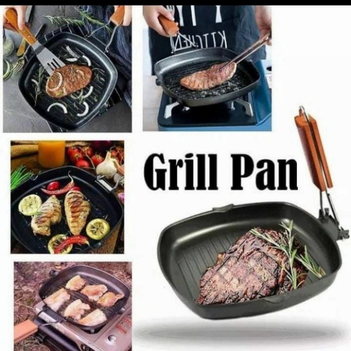 TEPLON PEMBAKARAN GRILL PAN