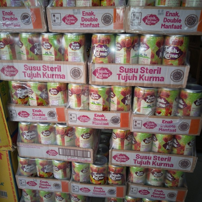 

Tujuh Kurma Susu Steril 200Ml - Dus Isi 12 Kaleng