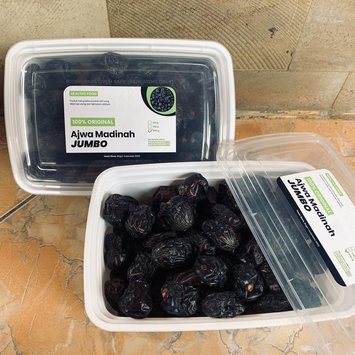 

Kurma Ajwa Jumbo 1Kg Repack Ajwa 1 Kg Ukuran Besar Premium Madinah Almadina Kurma Nabi Sunah Ajwah