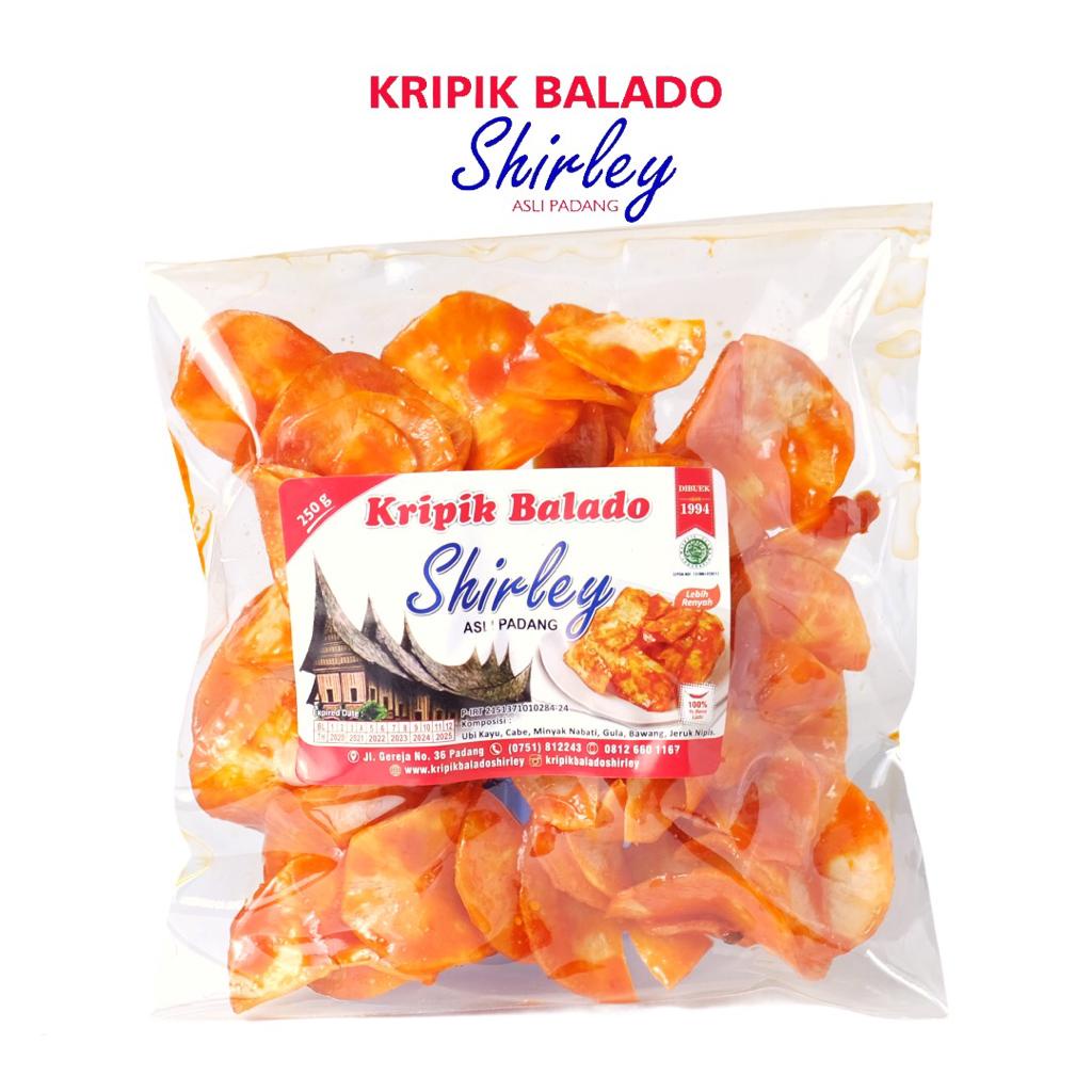 

A Keripik Balado Sanjay Shirley Asli Padang 250G Bulat