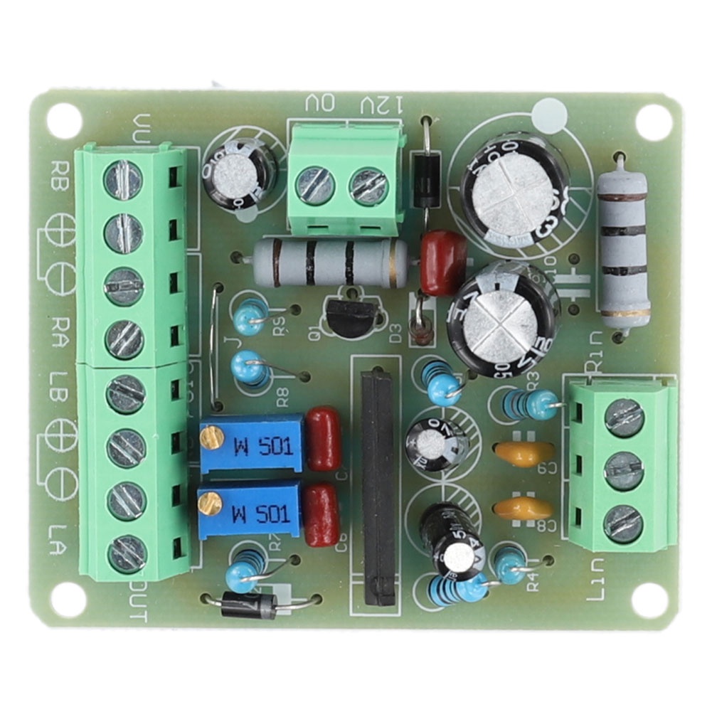 TA7318P VU Level Audio Meter Driver Board DC 12V VU Meter Driver PCB Board Stereo Module for Audio P