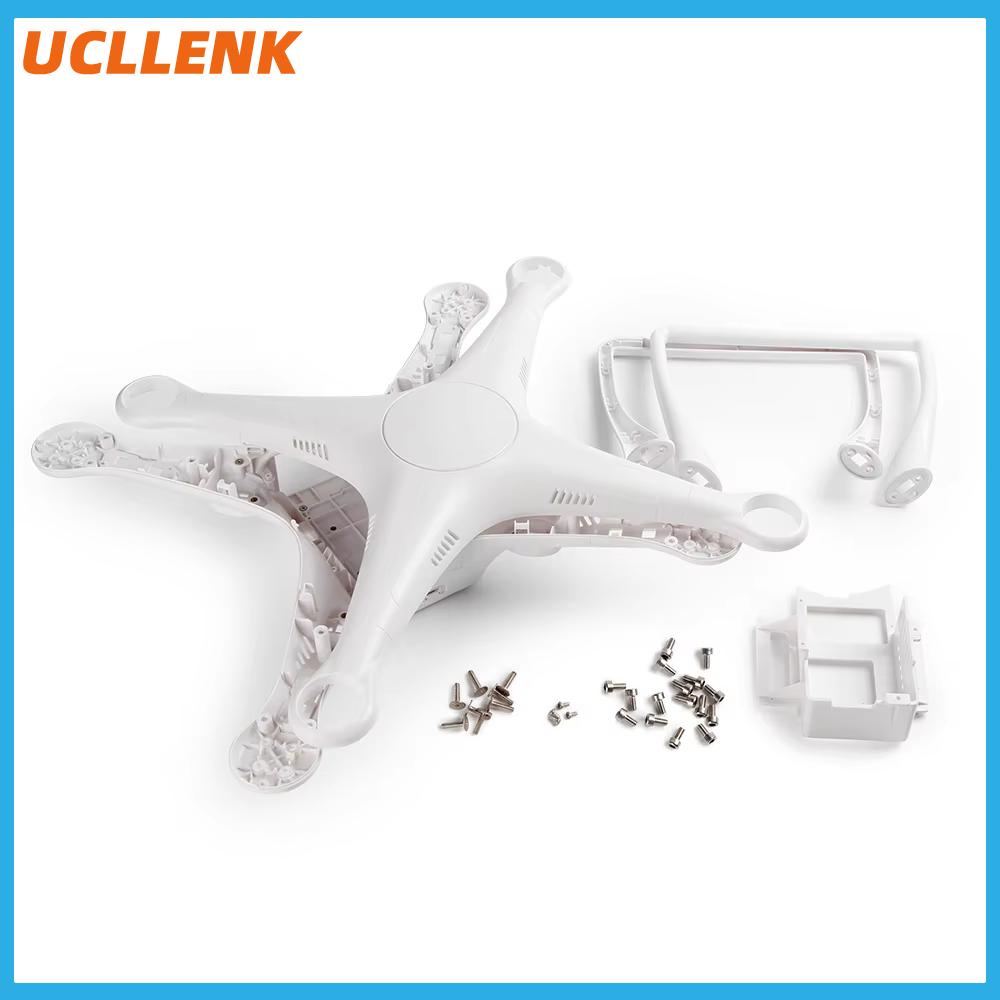 Body Shell For Phantom 3 Upper Middle Bottom Landing Gear Body Shell Set For DJI Phantom 3 Drone Rep