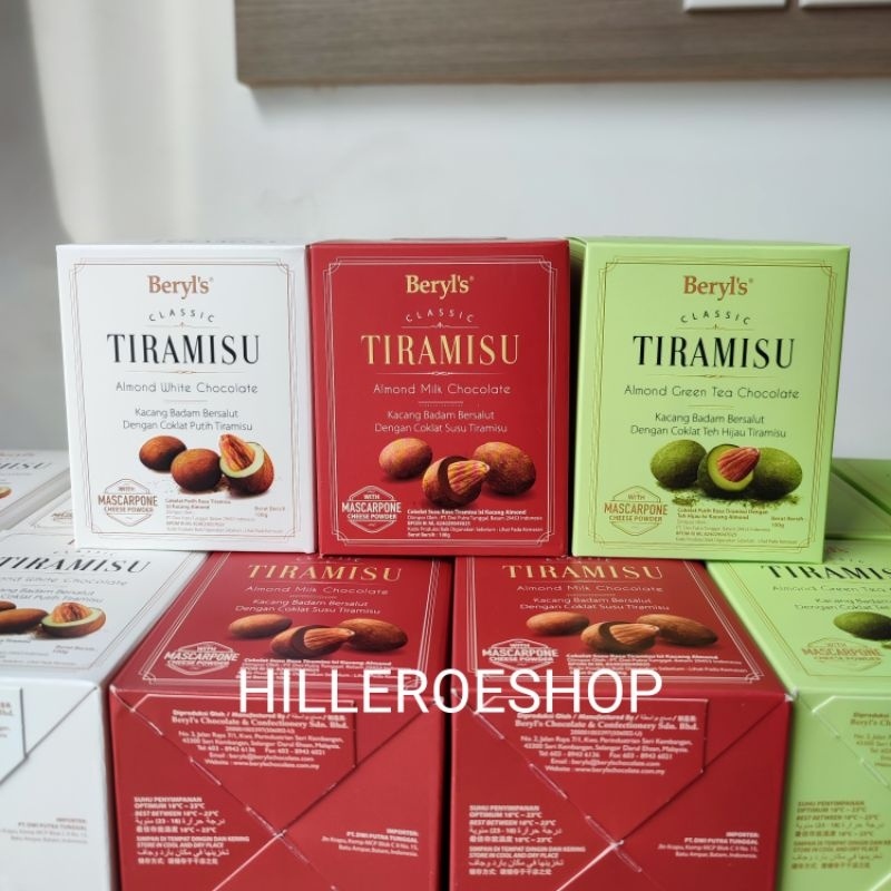 

A Coklat Beryls Tiramisu Almond 100Gram Beryl'S Cokelat Malaysia