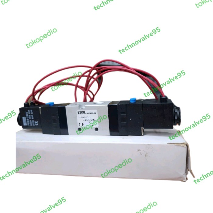 (Expert) PARKER PHS520C-02/SOLENOID VALVE PNEUMATIC PARKER PHS DRAT 1/4" INCH