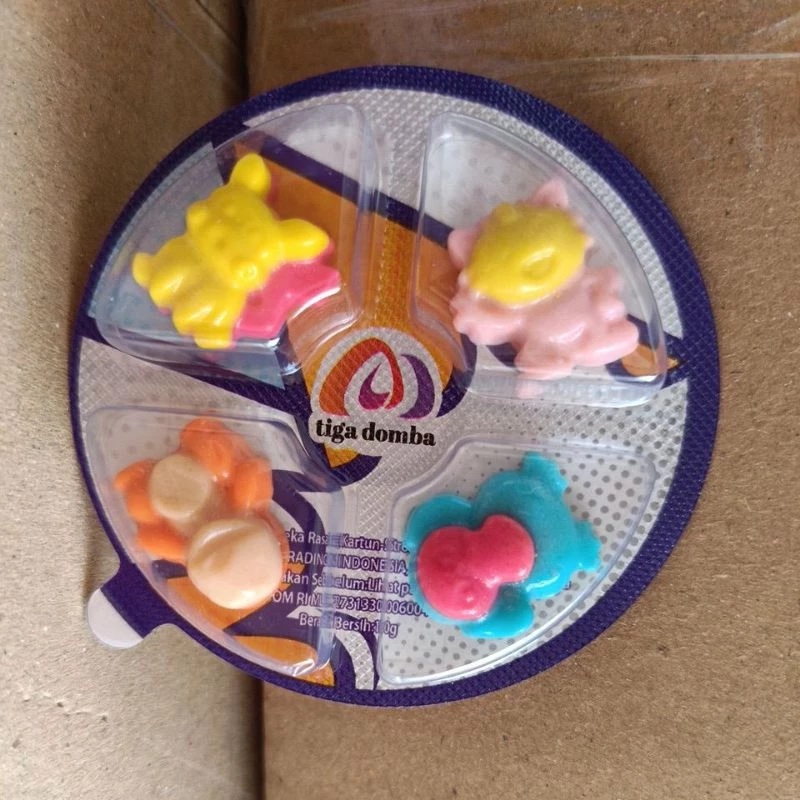 

A Tiga Domba Permen Lunak Pokemon Isi 30 Pcs