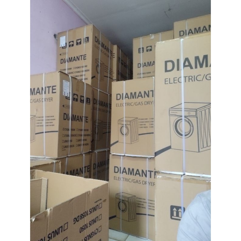 terbaru- Mesin pengering dryer laundry Diamante 10,5kg konversi gas BARU BERGARANSI