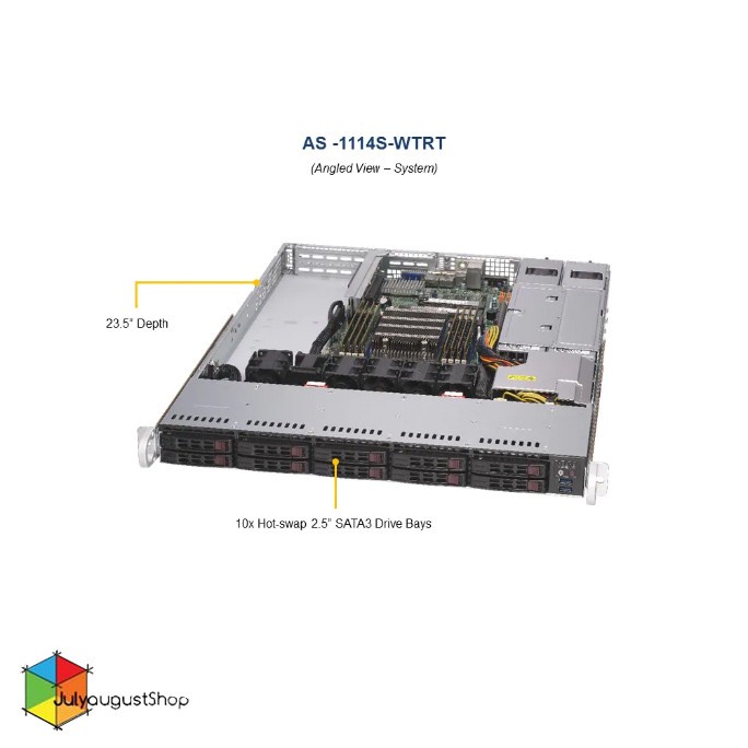 SuperMicro A+ Server 1114S-WTRT - EPYC Barebone Server