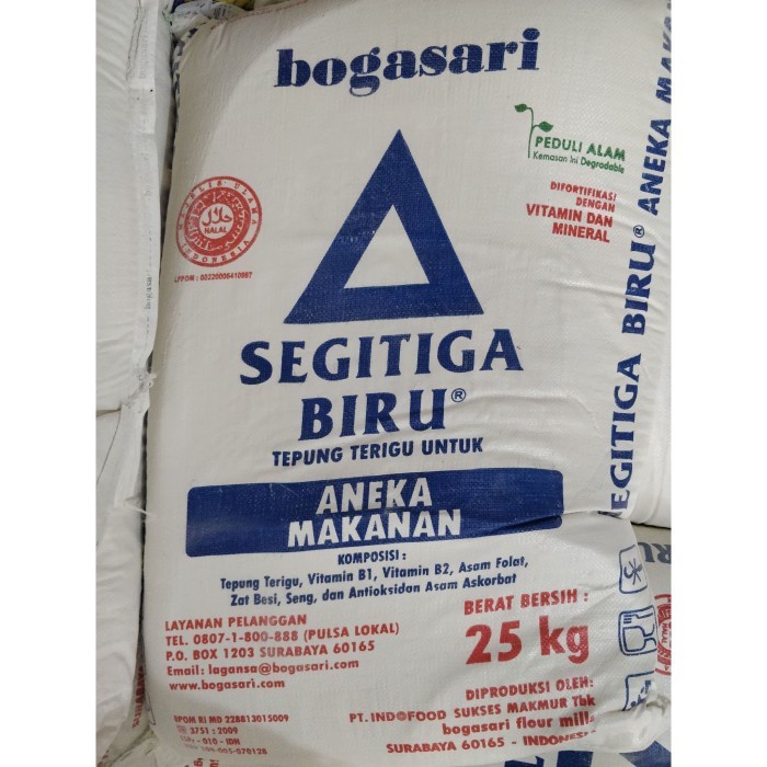 

(TopSeller) Tepung Terigu Segitiga 25Kg