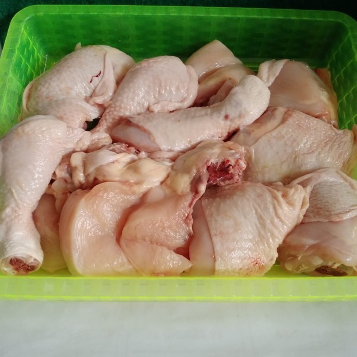 

(TopSeller) Ayam potong segar 1kg/500gr