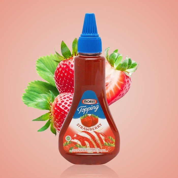 

(TopSeller) MORIN Topping 310gr Blueberry Strawberry - Caramel Chocolate