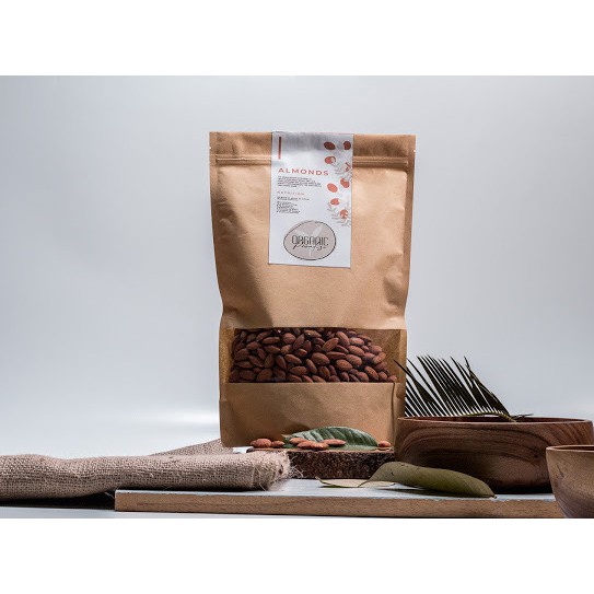 

A Kacang Almond Mentah 250Gr / Raw Almond 250Gr Premium Organic Paradise