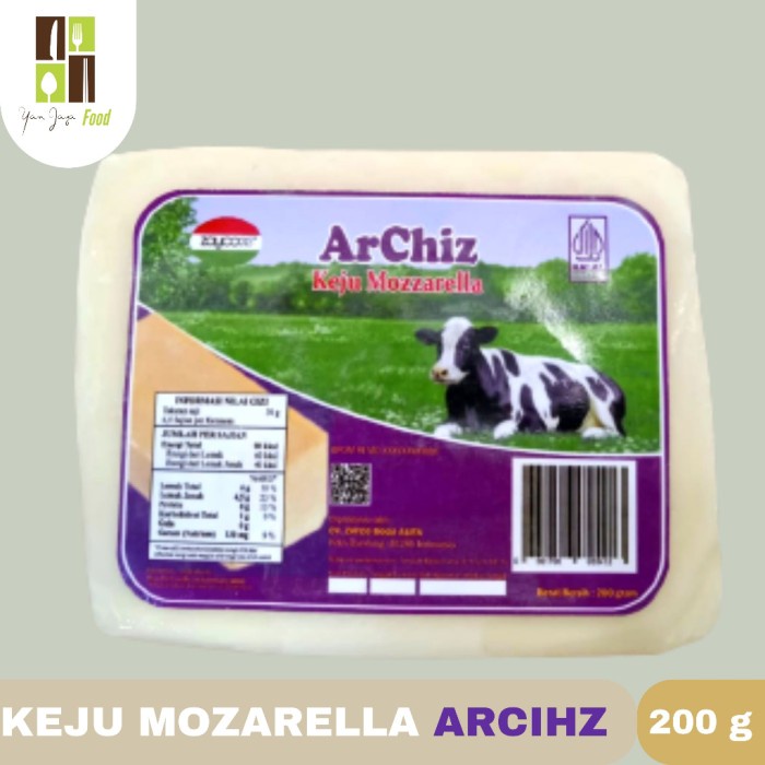 

(TopSeller) KEJU MOZARELLA ARLA PIZZA TOPPING UNSALTED 200GR / 250GR / 1KG