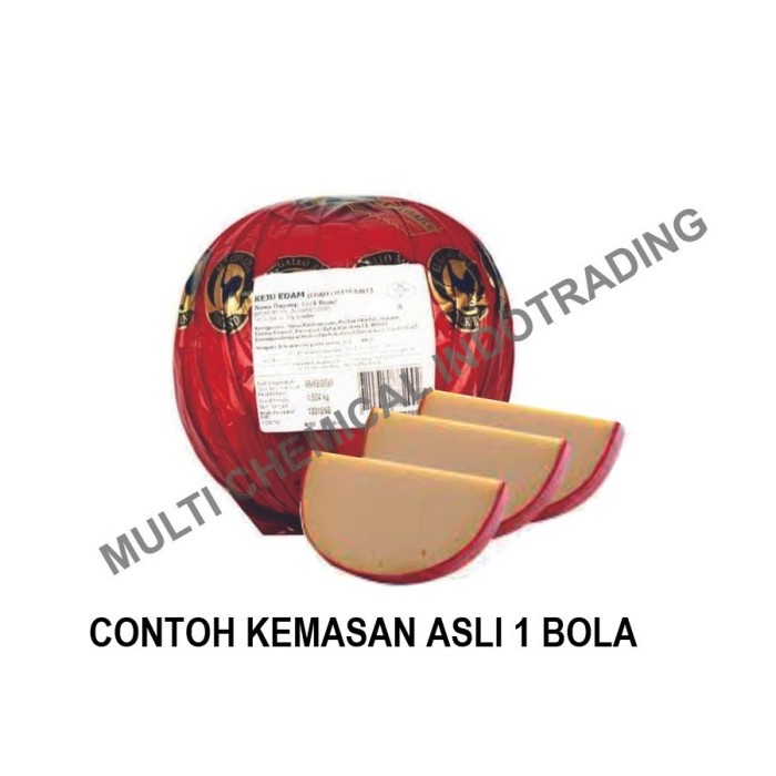 

(TopSeller) (VAKUM PACK) KEJU EDAM AYAM EMAS REPACK 250 GR / KEJU APEL / KEJU BOLA
