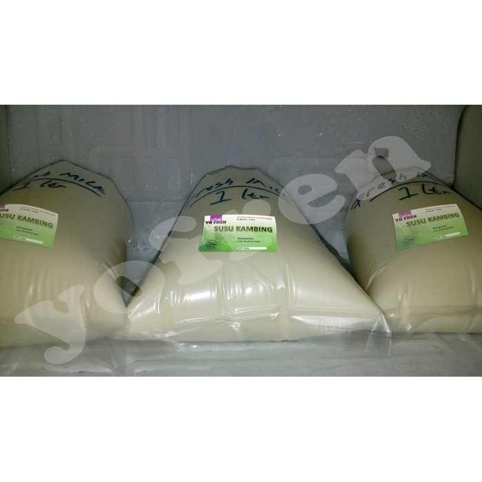 

(TopSeller) Susu Kambing Etawa Kemasan Plastik 1 Liter (Fresh/Segar/Cair)